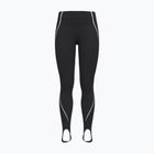 Damen-Trainingsleggings Under Armour Meridian Contour Stirrup Leggings ultimate black/white/ultimate black
