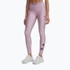 Damen-Trainingsleggings Under Armour HeatGear Novelty Leggings mauve pink/ox blood
