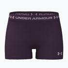 Damen Trainingsshorts Under Armour HeatGear Shorty purple echo/mauve pink