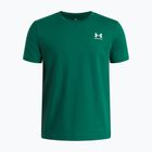 Kinder-Shirt Under Armour Sportstyle Left Chest campus ivy/white