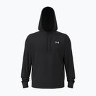 Herrenpullover Under Armour Flex Fleece Hoodie ultimate black/white