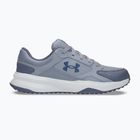 Herren Trainingsschuhe Under Armour Edge Leather gravel/blue fog/blackout navy