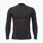 Herren-Trainingslangarmshirt Under Armour Coldgear Elite Comp Mock ultimate black/red/reflective