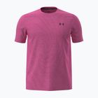 Trainings-T-Shirt Herren Under Armour Vanish Seamless Novelty SS pink frenzy/ultimate black