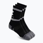 Socken Under Armour Perf Tech Nov Crew 3 pack ultimate black/ultimate black/white