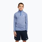 Kinder-Sweatshirt New Balance Athletics Quarter Zip Funnel blue gemstone