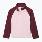 Kinder-Fleecejacke Columbia Glacial Fleece satin pink/rich wine