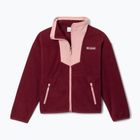 Kinder-Fleecejacke Columbia Sequoia Grove Full Zip Fleece rich wine/eraser pink