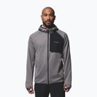 Herren-Fleecejacke Columbia Triple Canyon Grid Fleece Hooded Full Zip II city grey/black