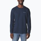 Herren-Sweatshirt Columbia Explorers Canyon collegiate navy gebrandete Decke