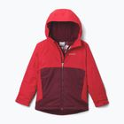 Kinder-Skijacke Columbia Alpine Action III Rich Wine melange/mountain red