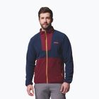 Herren-Fleecejacke Columbia Sequoia Grove FZ Fleece rich wine/collegiate navy