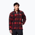 Herren-Fleecejacke Columbia Steens Mountain Printed sail red omblur