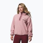 Damen-Fleecejacke Columbia Helvetia II Cropped Half Snap Fleece eraser pink/fig/rich wine