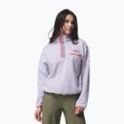 Damen-Fleecepullover Columbia Helvetia II Cropped Half Snap Fleece lavender pearl/shale purple/zing