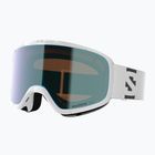 Skibrille Salomon Aksium 2.0 Photo white/Photo mi blue