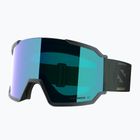 Skibrille Salomon S/View 3 Green Gables / ML Mid Blue