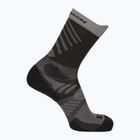 Socken Salomon Aero Crew black coffee/iron