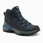 Herren-Trekking-Stiefel Salomon X Ultra 360 Mid GTX blaue Nächte / dunkel navy / dunkelblau