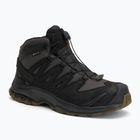 Herren-Trekking-Schuhe Salomon XA Tracker GTX schwarz/Asphalt/Kojotenbraun