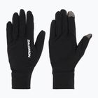 Salomon Merino Gloves tiefschwarze Laufhandschuhe
