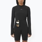 Damen-Langarmshirt zum Laufen Salomon Bliss deep black