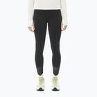 Damen-Laufleggings Salomon Shakeout Core Warm deep black