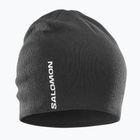 Salomon Wintermütze Graphic deep black