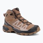 Trekkingschuhe Damen Salomon X Ultra 360 MID GTX burro/shadow