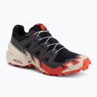 Herren-Laufschuhe Salomon Speedcross 6 black/fiery red/almond milk