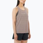 Damen Laufshirt Salomon SHAKEout Air Tank iron