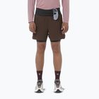 Herren Laufshorts Salomon Sense Aero 2IN1 5 "coffee bean"