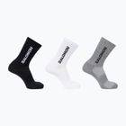 Socken Salomon Everyday Lite Crew 3 pack black/white/frost gray
