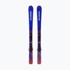 Kinder-Alpinski mit Bindung Salomon Equipe Jr M + L6 GW race blue/equipe red