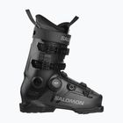 Herren-Skischuhe Salomon S/PRO Supra S Boa 100 black/beluga met/dark grey met