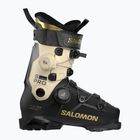 Damen-Skischuhe Salomon S/PRO Supra Dual Boa 105 W black/ birch/gold met