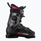 Damen-Skischuhe Salomon S/PRO Supra Dual Boa 115 W black/beluga met/raspberry