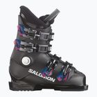 Kinder-Skischuhe Salomon T4 M Jr black/black/white