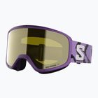 Kinder-Skibrille Salomon Lumi Acces Jr S1 pansy/flash yellow