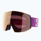 Skibrille Salomon Skarn Prime Sigma S2+S1 ultra violet/sigma copper/sigma clear pink