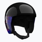 Kinder-Skihelm Salomon Equipe Fis Jr black/flames