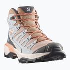 Damen-Trekkingschuhe Salomon X Ultra 360 MID GTX oxford tan/pearl blue