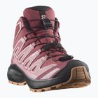 Kinder-Wanderschuhe Salomon XA Pro Mid Waterproof nocturne/dusky orchid
