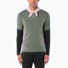 Herren-Laufshirt Salomon Sense Aero GFX Tee SS castor gray/pink frosting