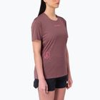 Damen-Laufshirt Salomon Courtney Tee SS rose taupe