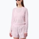 Damen-Laufshirt mit langen Ärmeln Salomon Shakeout Core LS Tee icy pink