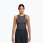 Damen Tanktop Nike One Fitted Dri-Fit Cropped Tank thunder grey/white
