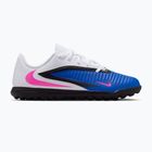 Kinder-Fußballschuhe Nike Jr. Phantom 6 Low Club TF racer blue/white/pink blast