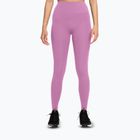 Damenleggings Nike Zenvy High-Waisted 7/8 light magenta/white