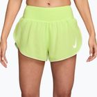 Damen-Laufshorts Nike Tempo Swoosh Dri-Fit Mid-Rise Brief-Lined light lemon twist/white